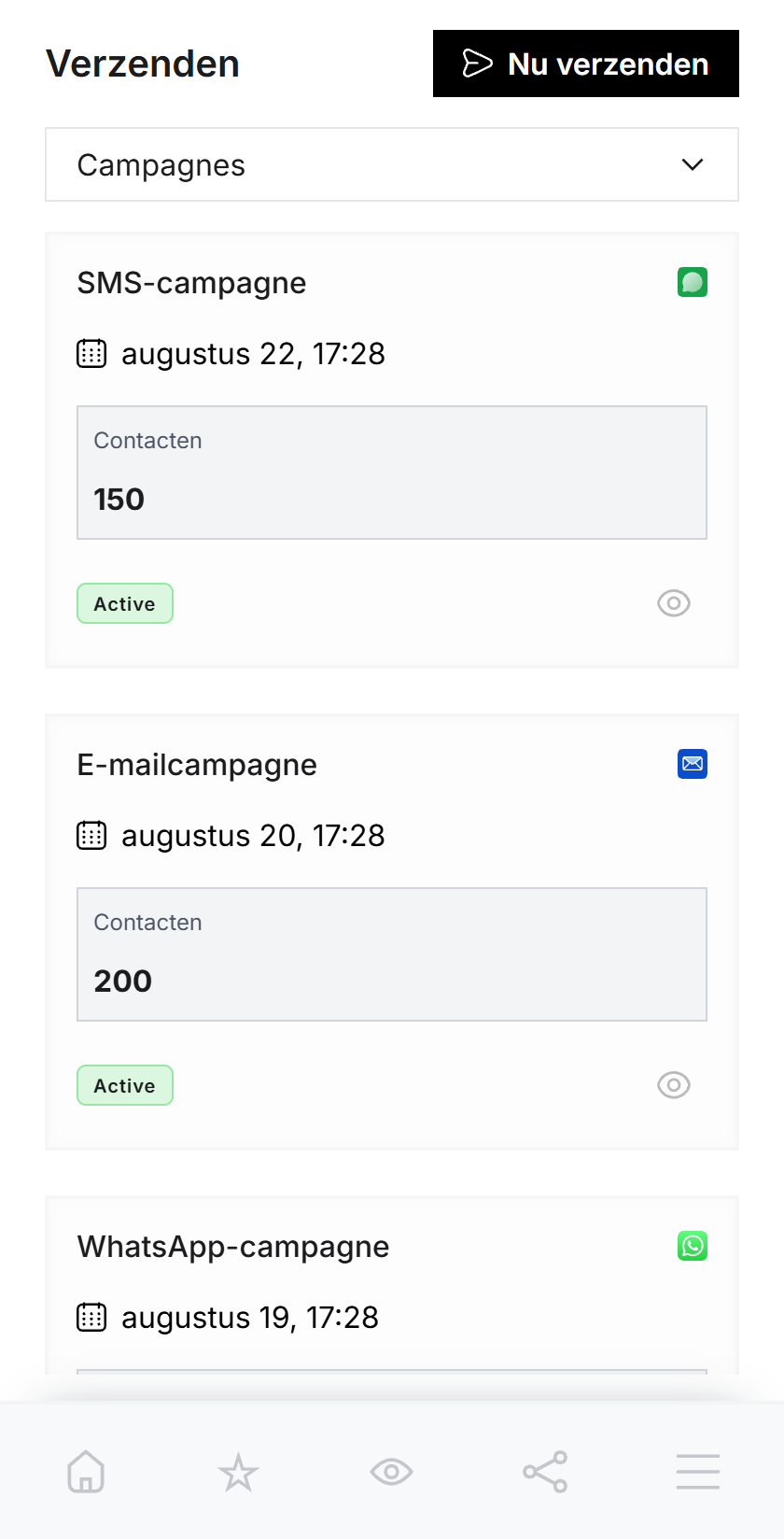 Upstar- Review Campagnes